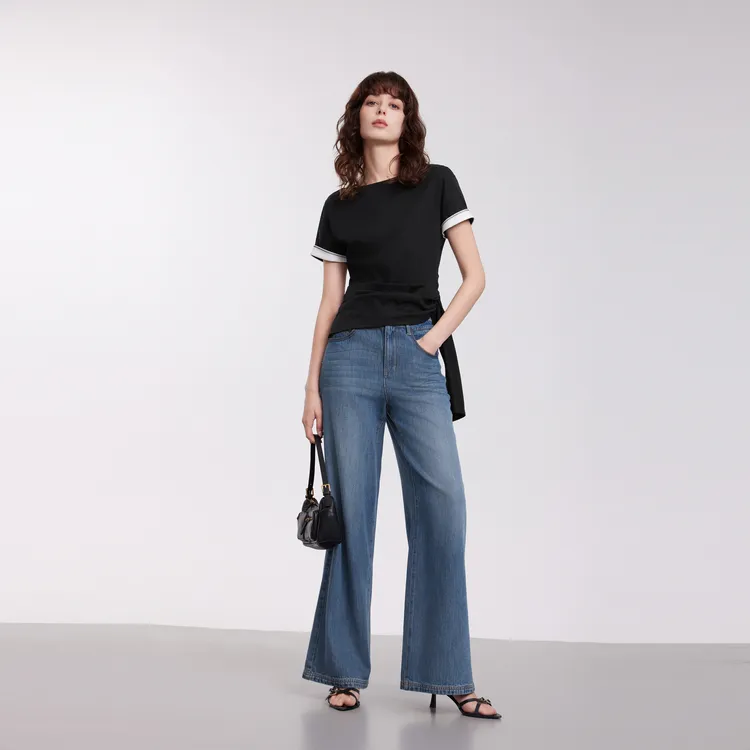 ELLE T Shirts Women's-3
