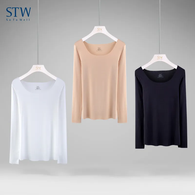 STW．SOTOWELL Undershirt Women's-4