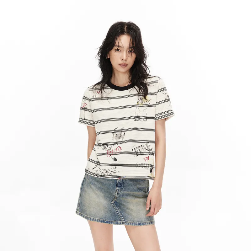 ONLY Set in Sleeve T Shirt Women's-11