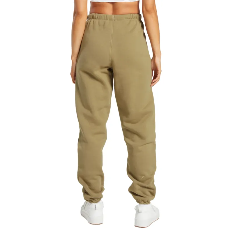 GYMSHARK Knitted Sweatpants Women's Green-1