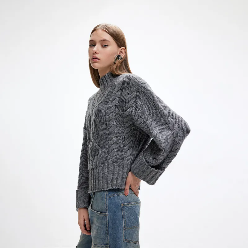 ONLY Knitwear Women's Light Gray Multicolor-3