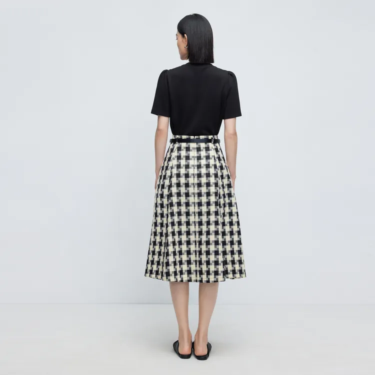 SHUIYUNJIAN Casual Long Skirt Women's-5