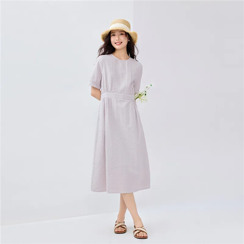 UNIQLO Short Sleeved Dresses Women's-4