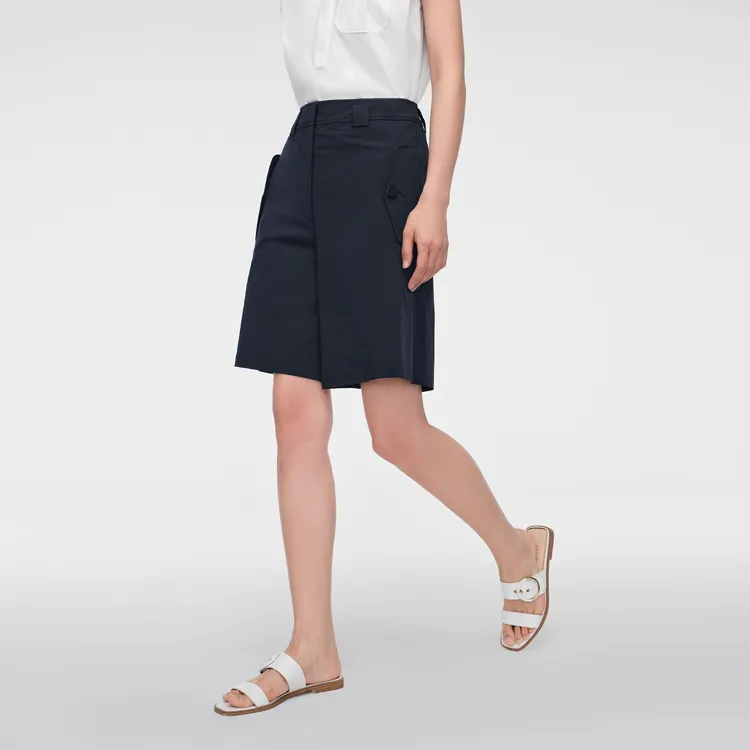 OVV Casual Shorts Women's Navy Blue 03-4
