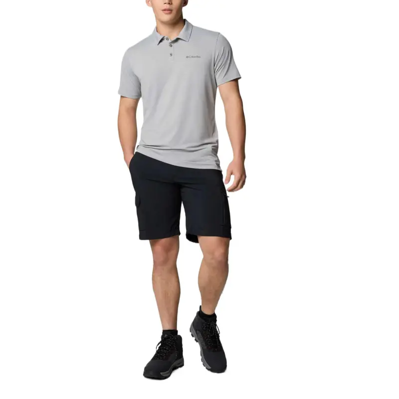 Columbia Tech Trail Polo Shirt Men's Colombia Gray-3