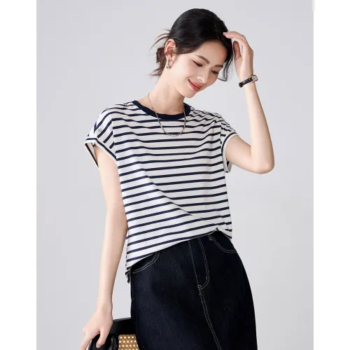 Love Elaine T Shirt Women's Stripes