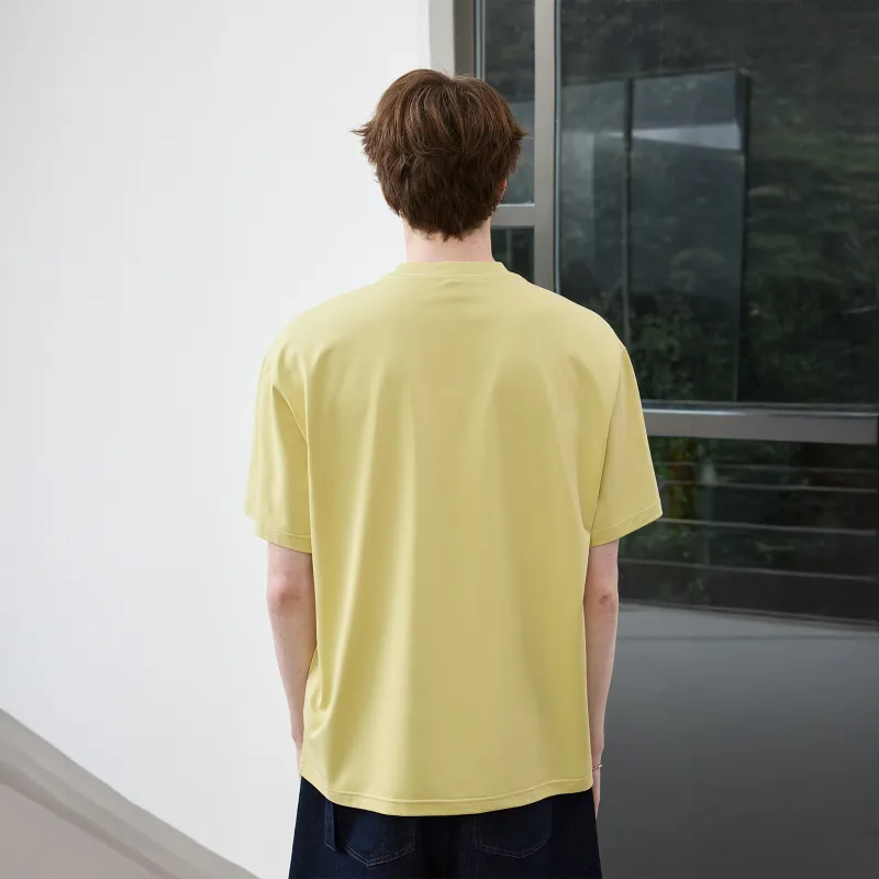 Lilbetter T Shirts Unisex Mustard Green-1