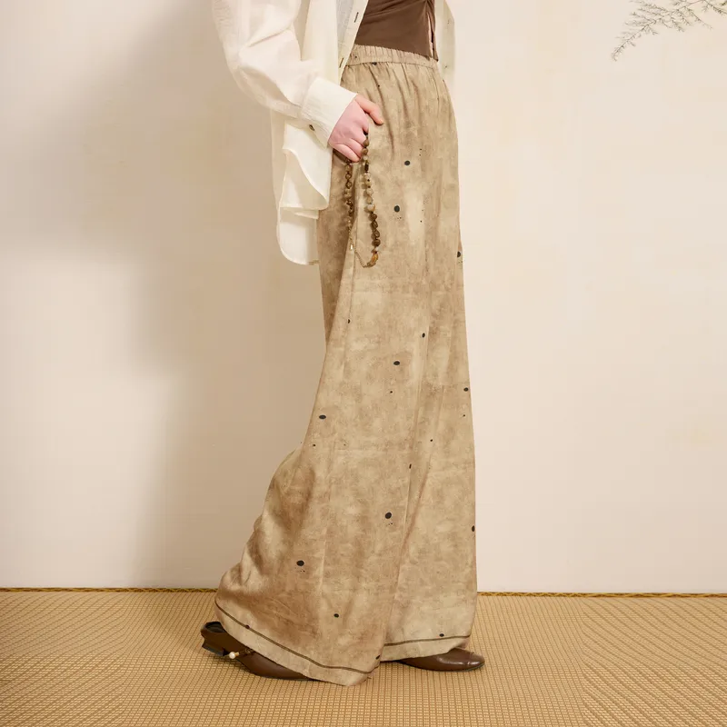 3COLOUR Casual Pants Women's Khaki-2