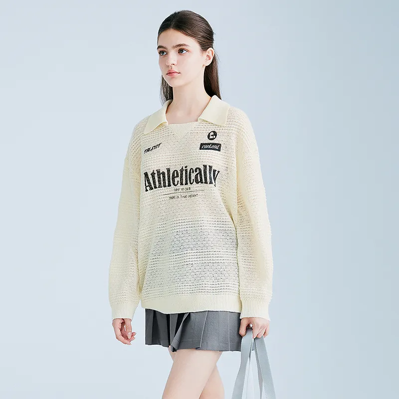 LEDIN Knitwear Women's Cannoli Cream-4
