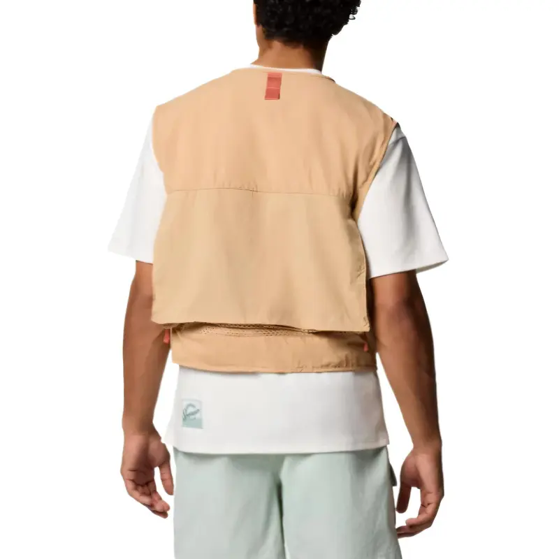 Columbia Cove Beach Vest Unisex Khaki-1