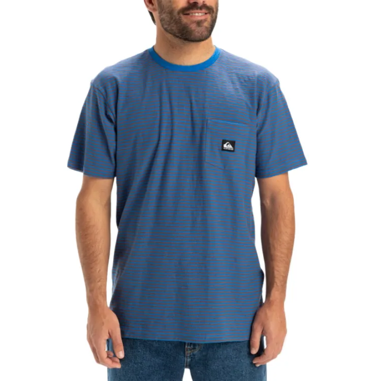 Quiksilver T Shirts Men Blue-2