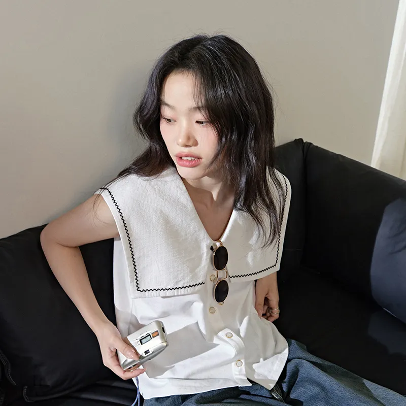 KUOSE Tank Tops Women's White-4