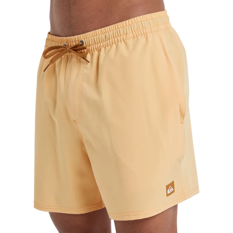 Quiksilver Surfsilk Solid Swimming Shorts Men's Yellow-2