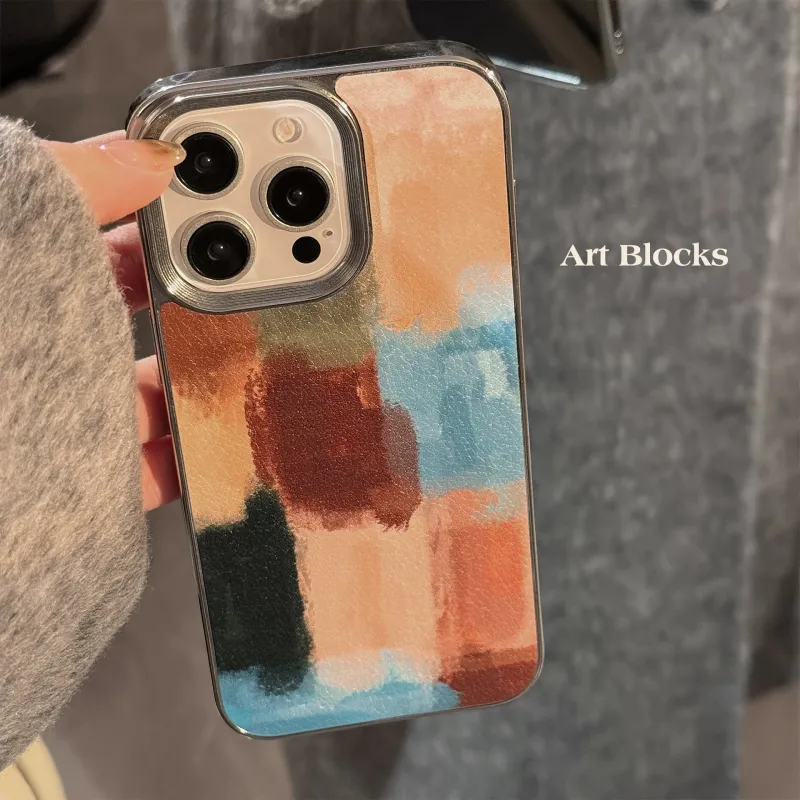 Cuttlefish Grid Phone Cases-5
