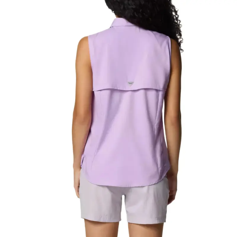Columbia PFG Tamiami Shirt Women's Purple-1