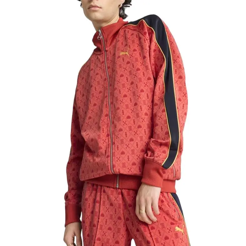 PUMA Road TO Unity Track And Field Clothing Men's Red-2