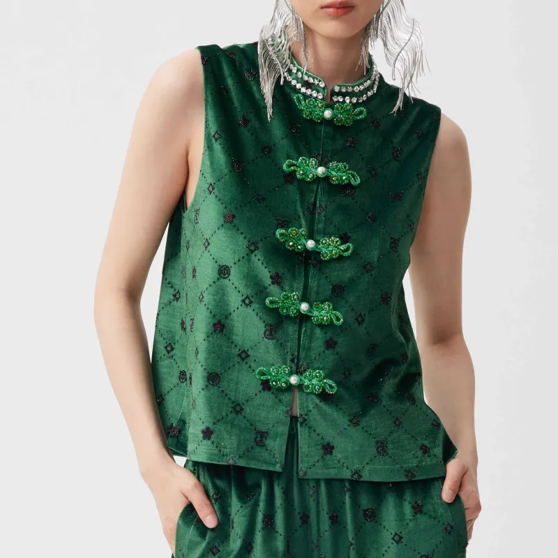 TCH Vests Women's Green-3