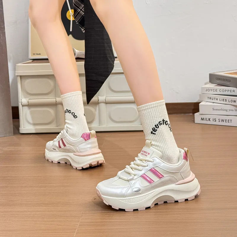 RENBEN Wear resistant, Lightweight, Breathable, And Non slip. Low Top Casual Shoes Women's-13
