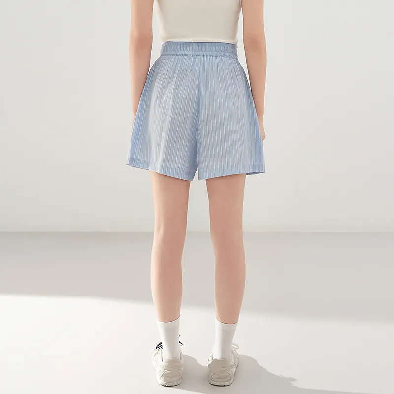 LEDIN Casual Shorts Women's Ice Dew Blue-6
