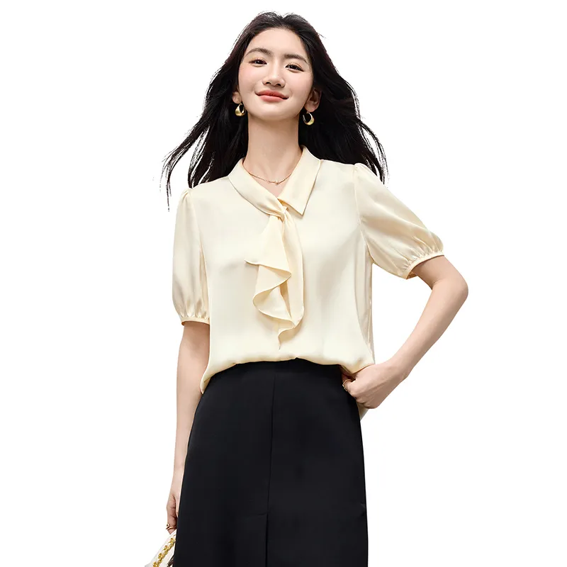 SENTUBILA Chiffon Shirt Women's-4