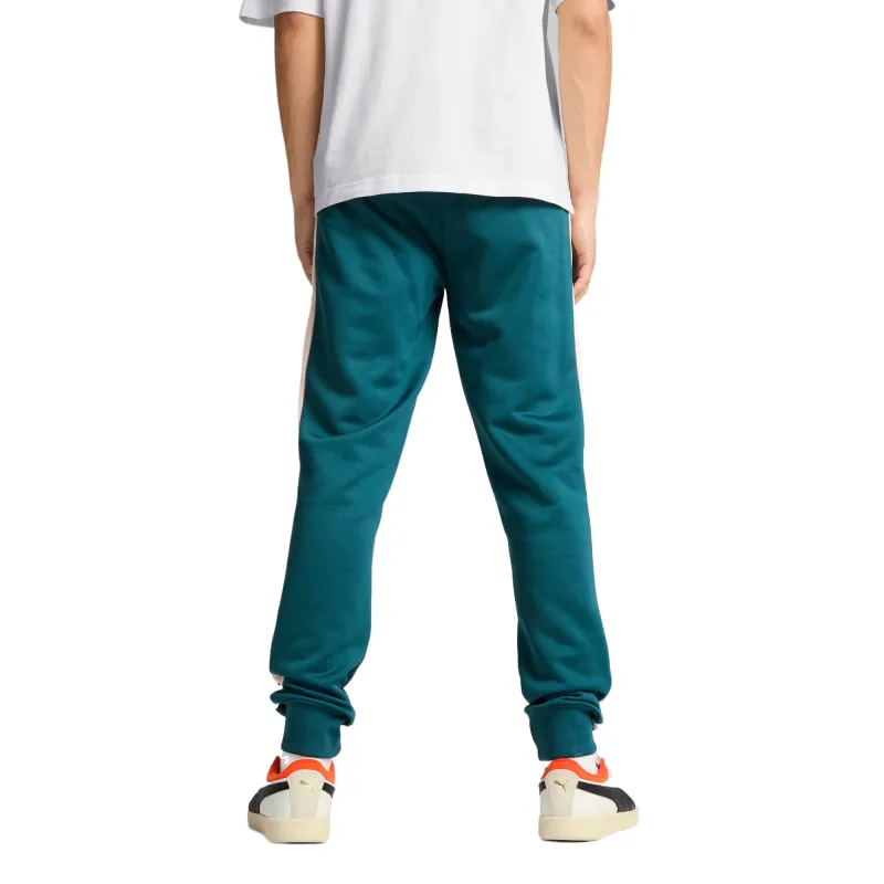 PUMA T7 ICONIC Casual Pants Men's Green-3