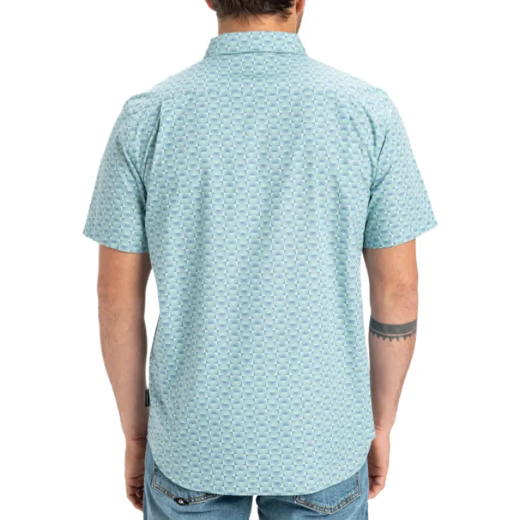Quiksilver Apero Organic Classic Shirt Men's Blue-3