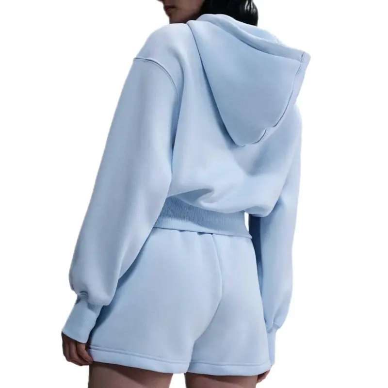 Nike Sportswear Phoenix Fleece Women's Loose Cropped Full Zip Hoodie-1