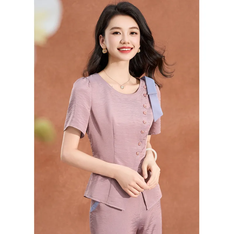 Mylan Casual Suits Women's Pink-4