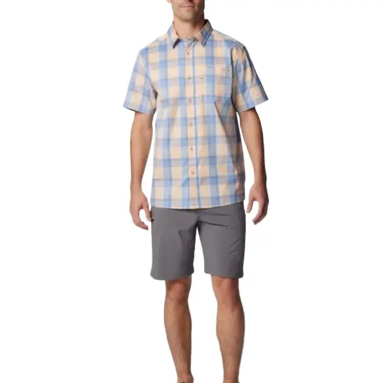 Columbia PFG Super Slack Tide Shirt Men's Blue-3