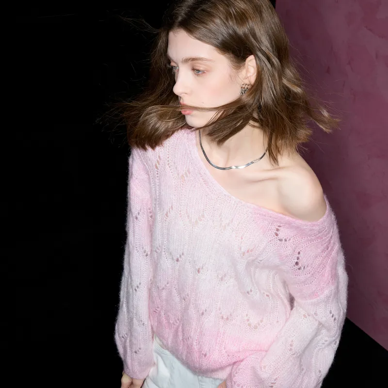 3COLOUR Knitwear Women's Cherry Blossom Pink-5