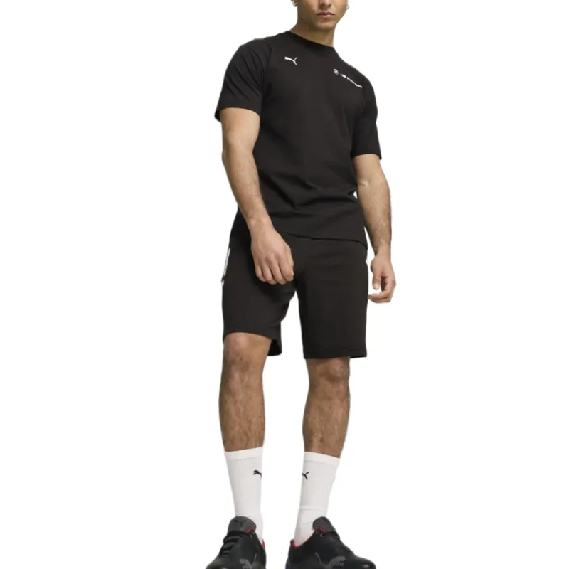 PUMA BMW M Motorsport; Essentials Casual Shorts Men's Black-4