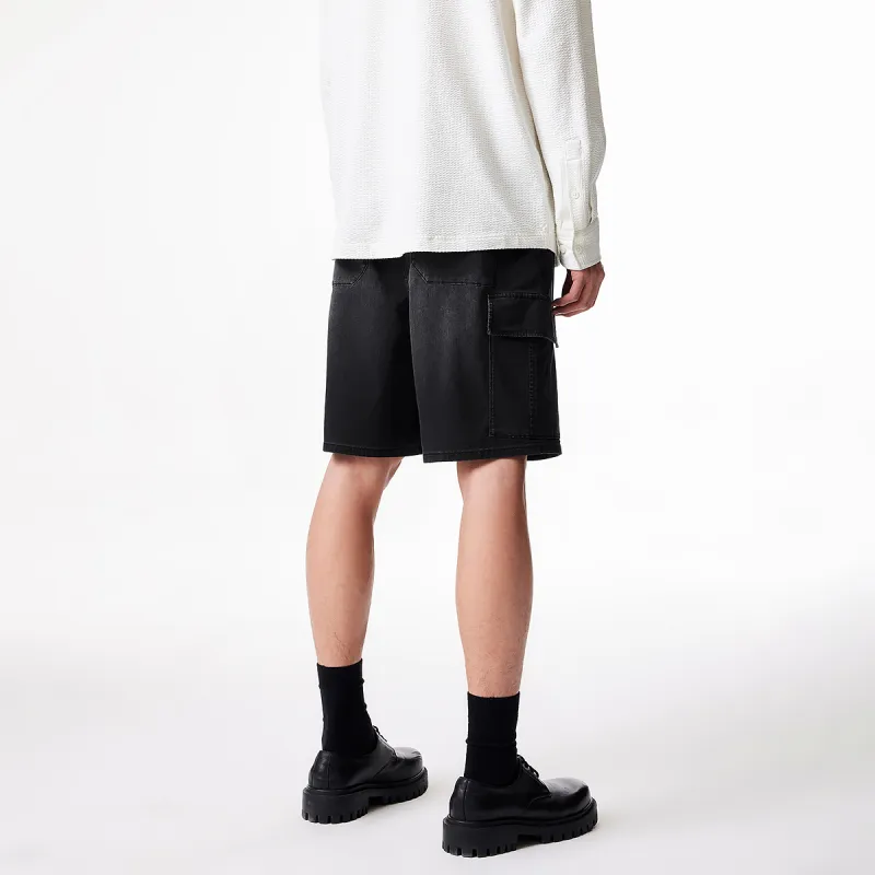 JACK JONES· Denim Shorts Men's A16 Dark Gray Denim-3