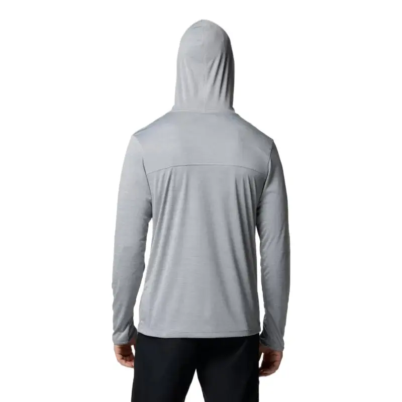 Columbia Sage Peak Knit Hoodie Omni-Shade Knitwear Men's Gray-1