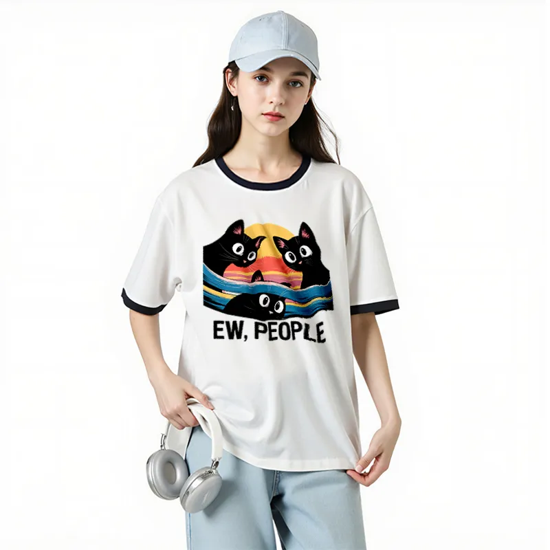 FAIRWHALE T Shirts Women's-3