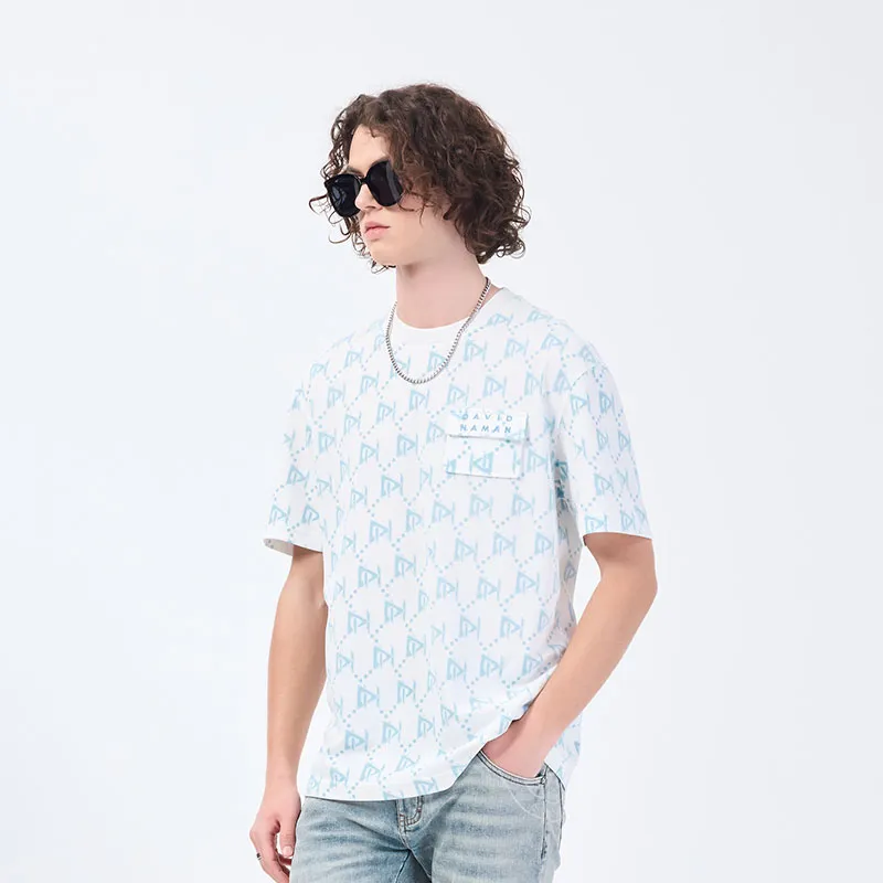 DAVID NAMAN Summer T Shirt Men's-2