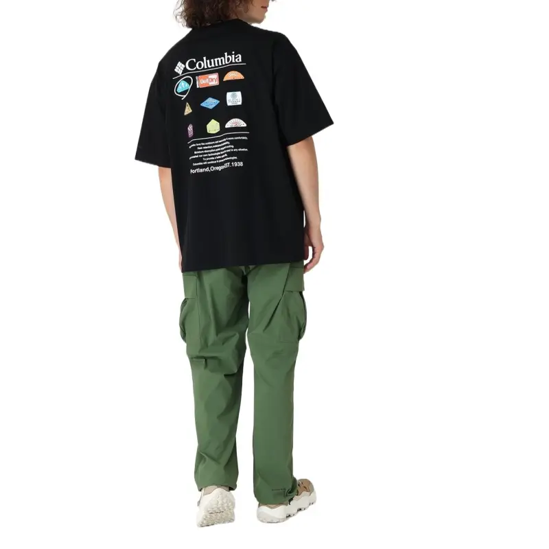 Columbia T Shirt Unisex Black/010-4