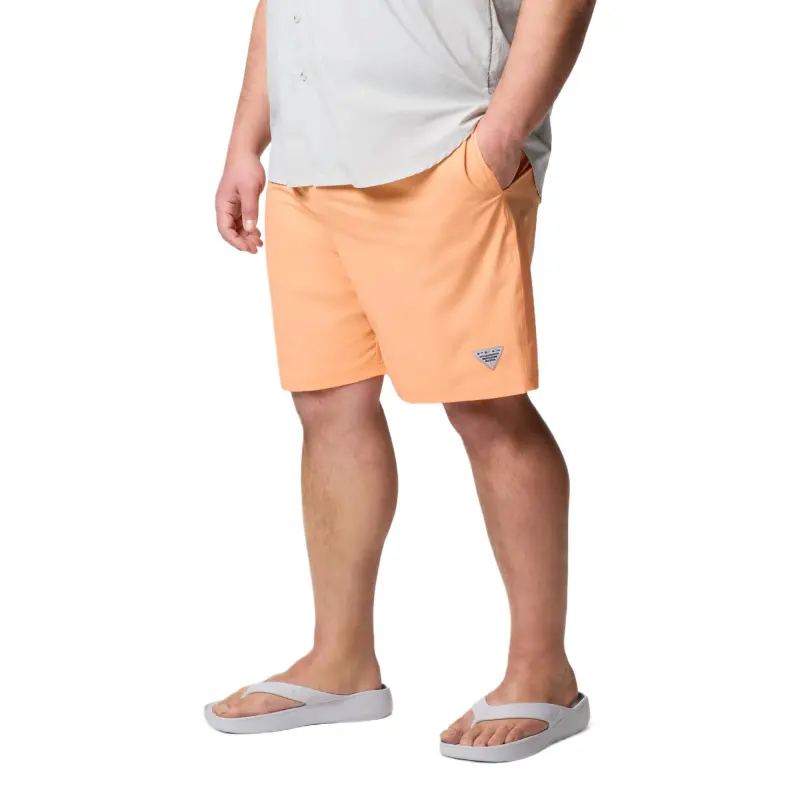 Columbia PFG Rambler Casual Shorts Men's Orange-2