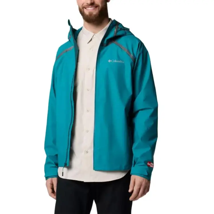 Columbia Reign No Shine Jackets Coats Men's River Blue-3