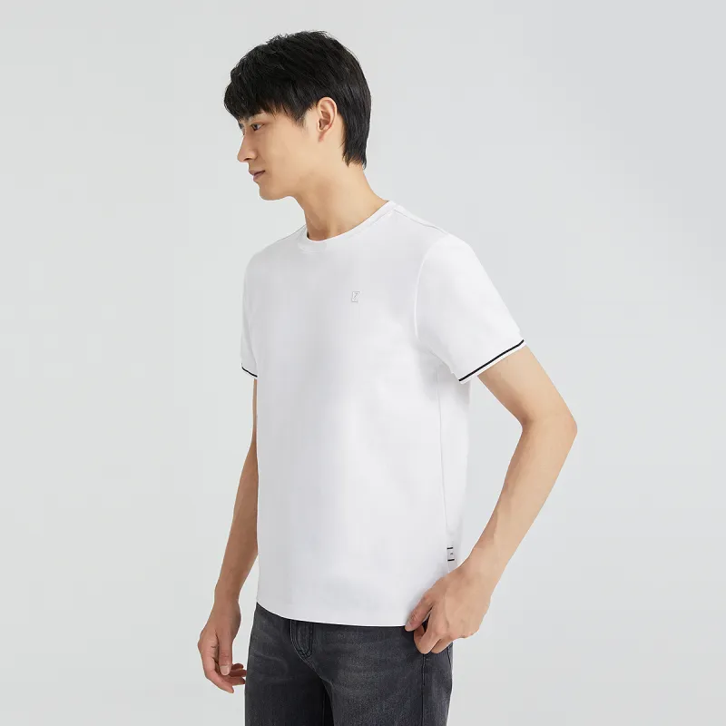 LESS IS MORE T Shirt Men's White 24XTX7292S-4