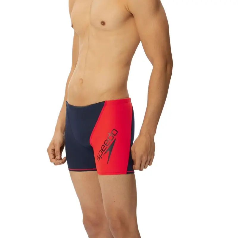 Speedo Swimming Shorts Men's Dark Blue Red-1