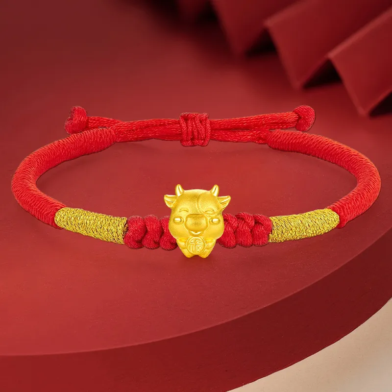 YASHENGZHUBAO Gold Bracelet Kids-13
