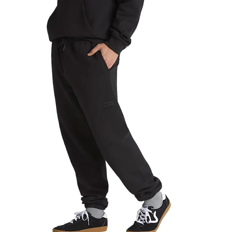 Vans Core Basic Relaxed Fleece Pants Knitted Sweatpants Men's 1 Pack Black-2