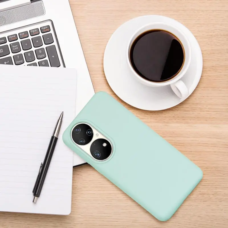 Record Star Silicone Material Impact Resistant Fully Enclosed Protective Cover Phone Cases Compatible With Huawei P50.-3