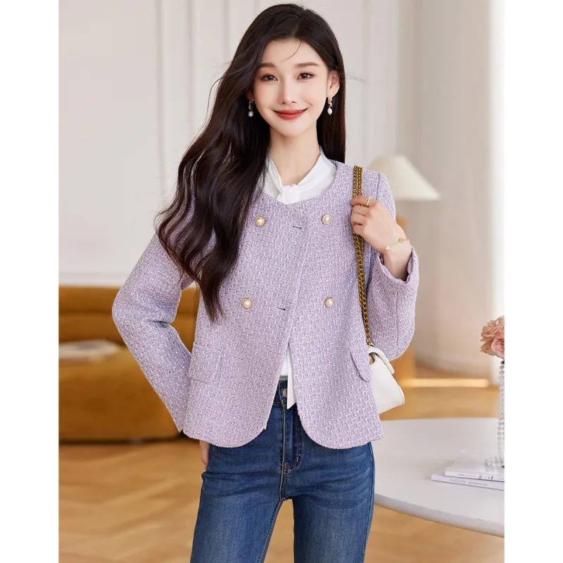 Like The Age Of Water Jackets & Coats Women's Purple-3