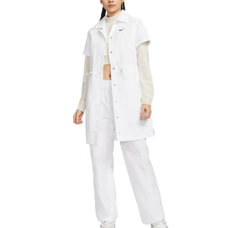 Nike Sportswear Short Sleeved Dress Women's White-3