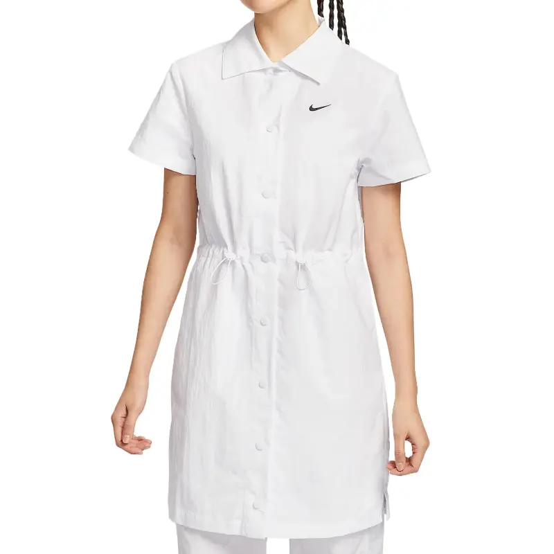 Nike Sportswear Short Sleeved Dress Women's White-1