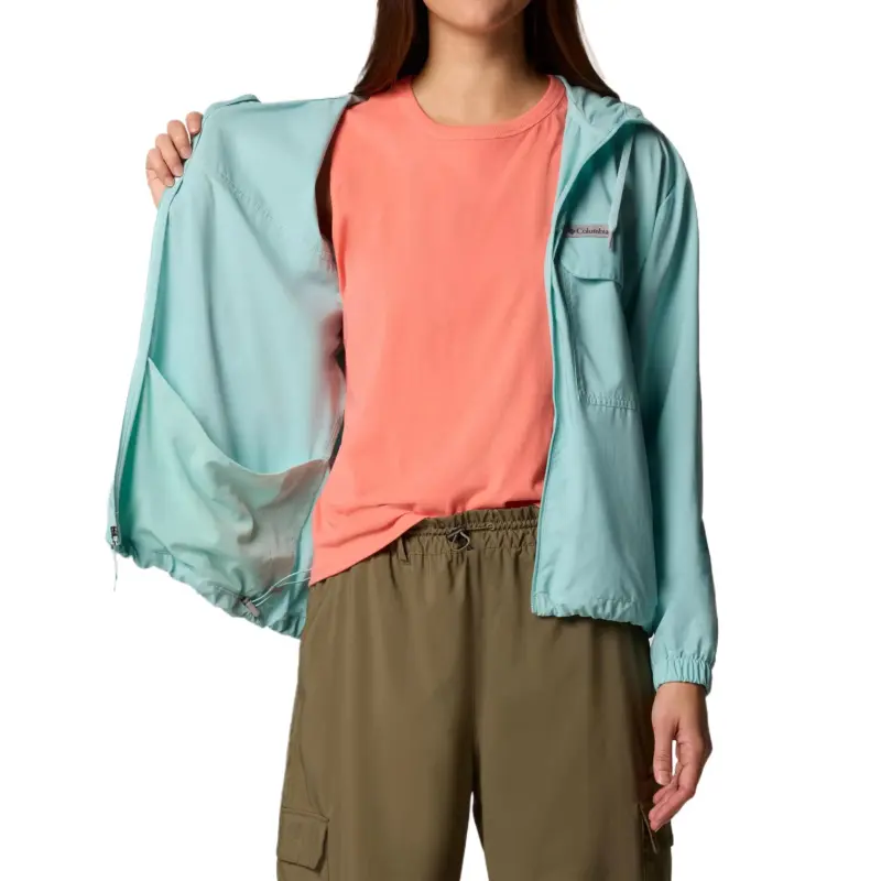 Columbia Skien Valley Sweatshirt Women's Light Blue-3