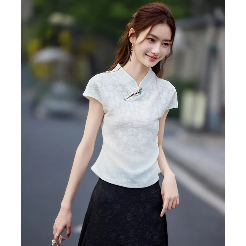 Still quiet Shirts Women's Beige-3