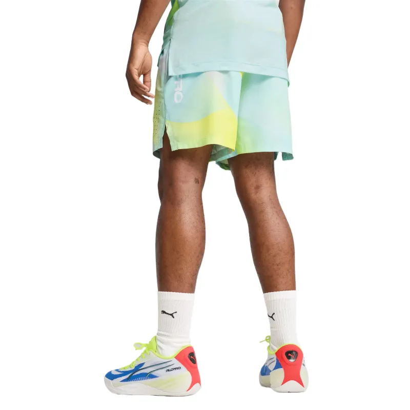 PUMA Shorts Estampado Integral Para Hombre All Pro-3