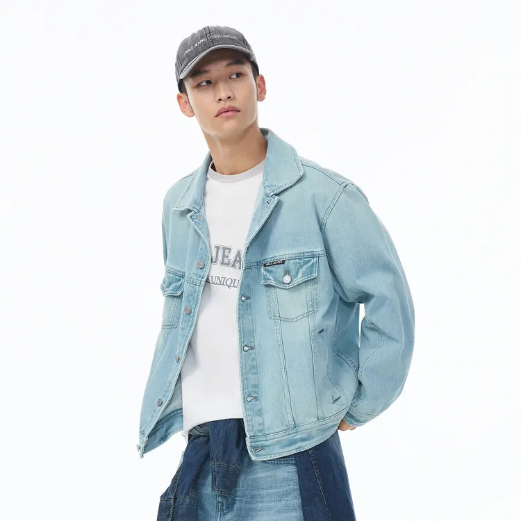 ABLE JEANS Jackets Coats Men's Light Azure-6